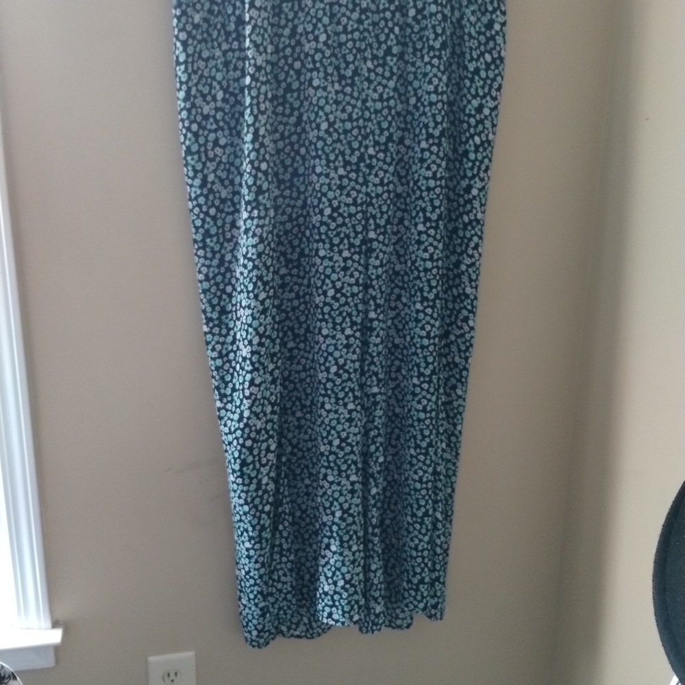 Torrid Blue Maxi Wide Leg Jumpsuit Cocktail